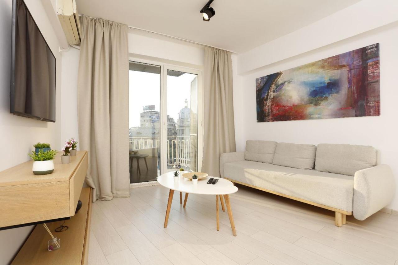 2 Bedroom Apartment With Amazing View In City Center Βουκουρέστι Εξωτερικό φωτογραφία